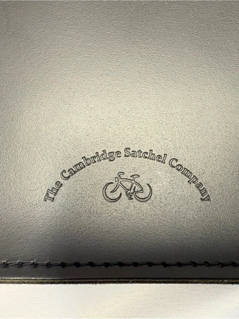 Cambridge Satchel Co Black Leather Music Case NEW Medical Doctor MD Gift